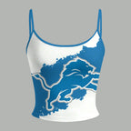 Detroit Lions Top & Elasticated Trousers Two-Piece Set | NFL