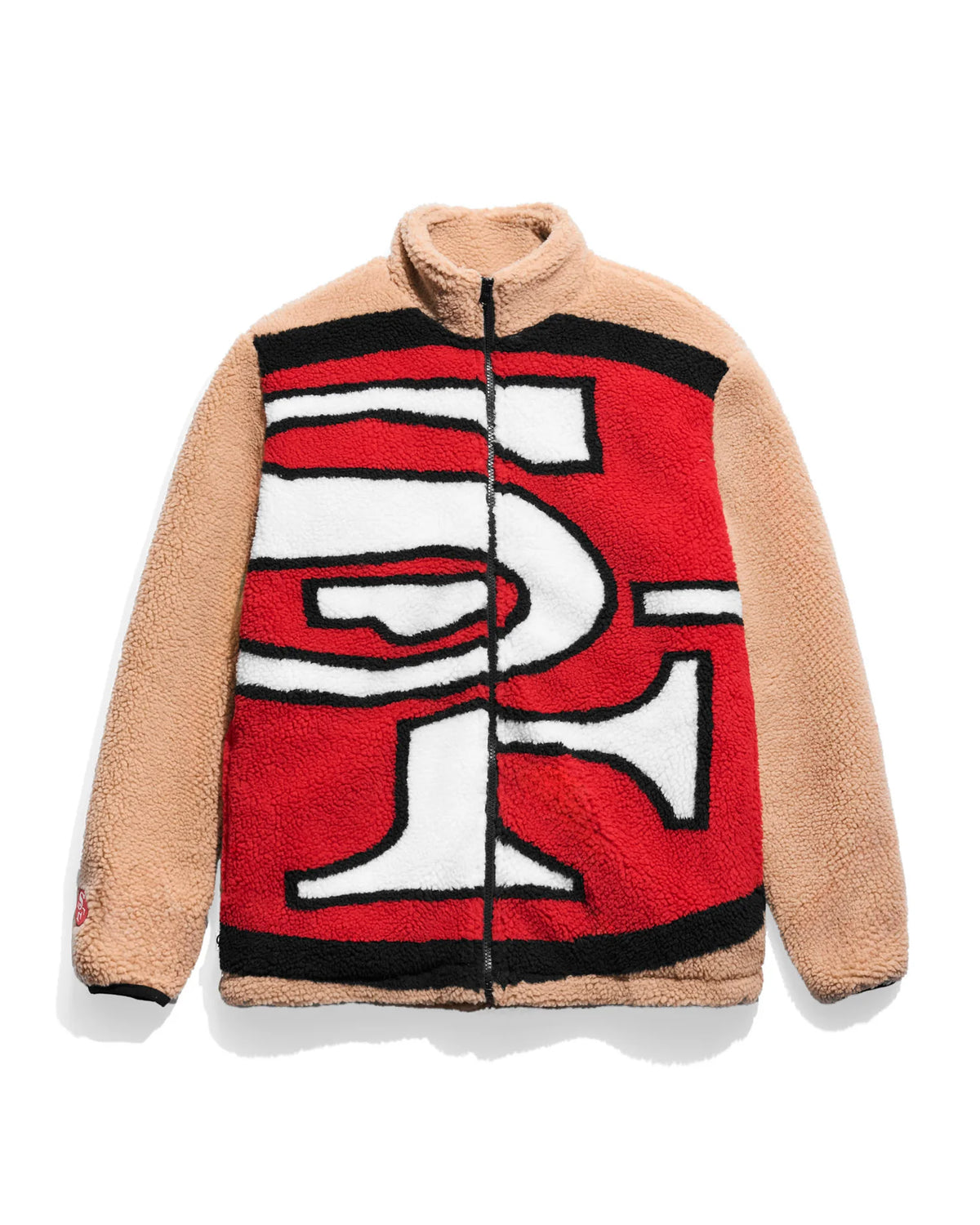 San Francisco 49ers Full Zip Sherpa Fleece Jacket