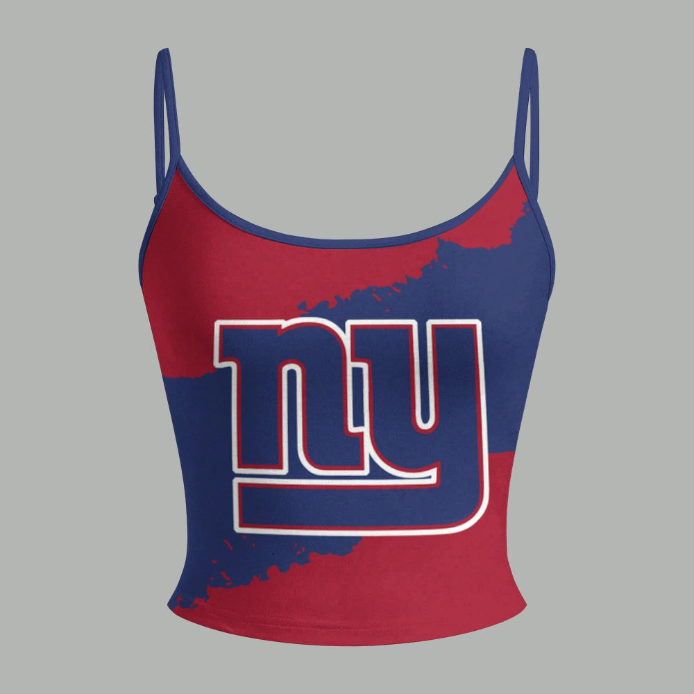 New York Giants Top & Elasticated Trousers Two-Piece Set | NFL