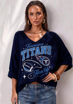 Women Tennessee Titans Long Sleeve Game Day Shirt