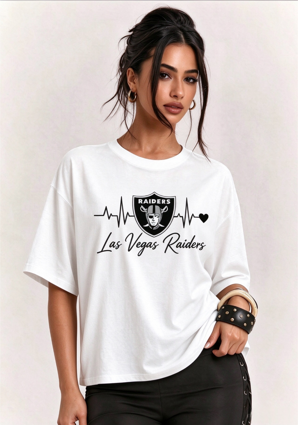 Women's Las Vegas Raiders Game Day Graphic T-Shirt