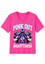 Los Angeles Rams Pink Out Tackle Breast Cancer Awareness V-Neck T-Shirt