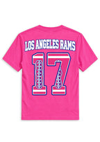 Los Angeles Rams Pink Out Tackle Breast Cancer Awareness V-Neck T-Shirt
