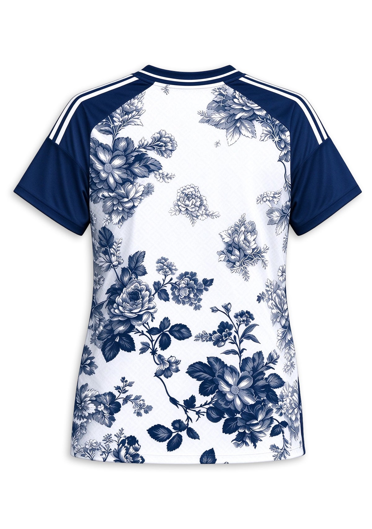 Women's Dallas Cowboys Floral V-Neck T Shirt