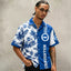 Brighton & Hove Albion Half‑Split Hawaiian Shirt For Fan