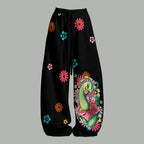 Women T-Shirt  & Elasticated Trousers Two-Piece Set 2605009593