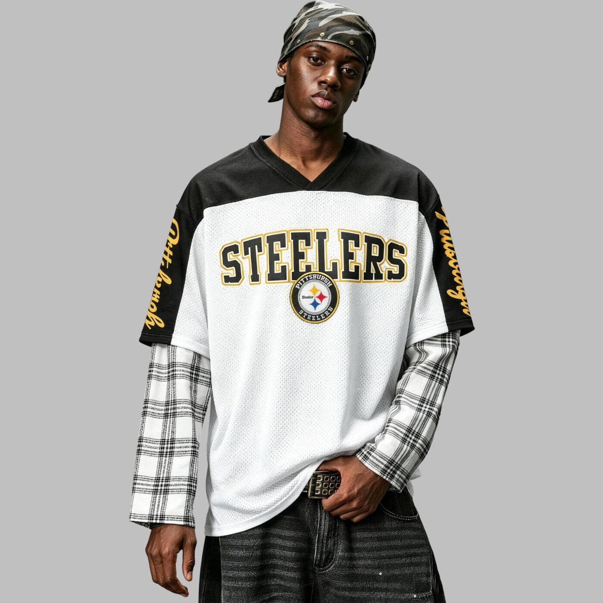 Pittsburgh Steelers Football Helmet Jersey Shirts