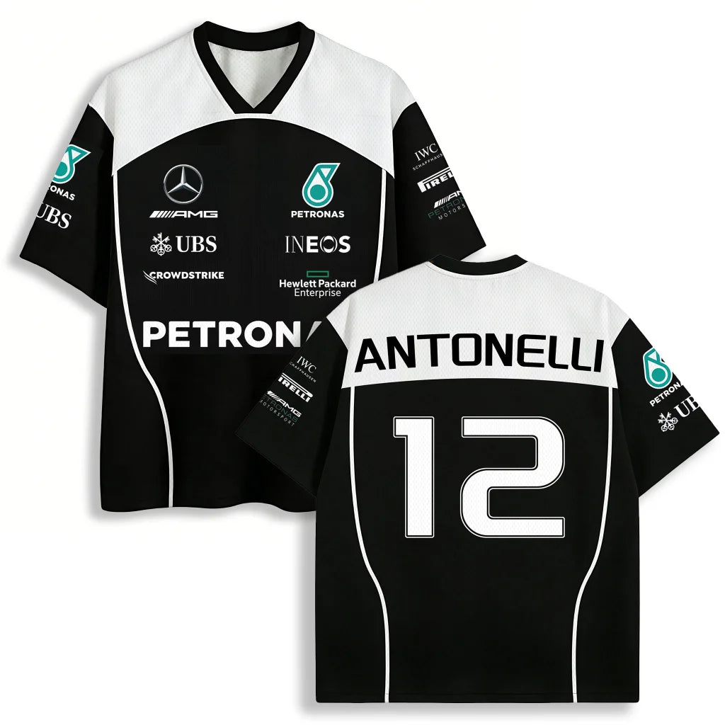 2026 Mercedes F1 Kimi Antonelli 12 Mesh Jersey Main image