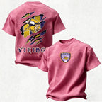 Minnesota Vikings Printed Unisex 100% Pure Cotton 100% pure cotton Washed T-Shirt