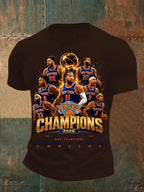 Men's New York Knicks Champions Team Roster T-shirt