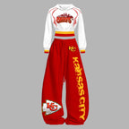 "Kansas City Chiefs" Slim-fit sweatshirt and trousers set