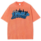 Detroit Lions Unisex Vintage Washed T-shirt