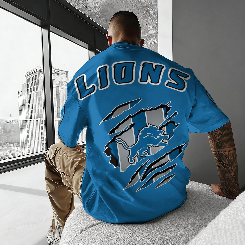 Unisex "Detroit Lions"  Inspired Trendy T-shirt