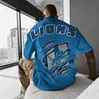 Unisex "Detroit Lions"  Inspired Trendy T-shirt