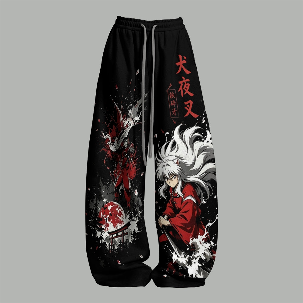 Top & Elasticated Trousers Two-Piece Set 2605014253
