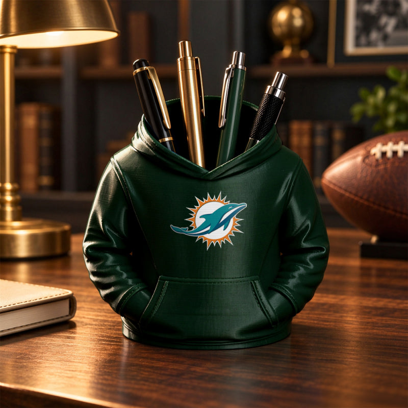 3D Printed Football Hoodie Pen Holder | Team Desk Organizer
