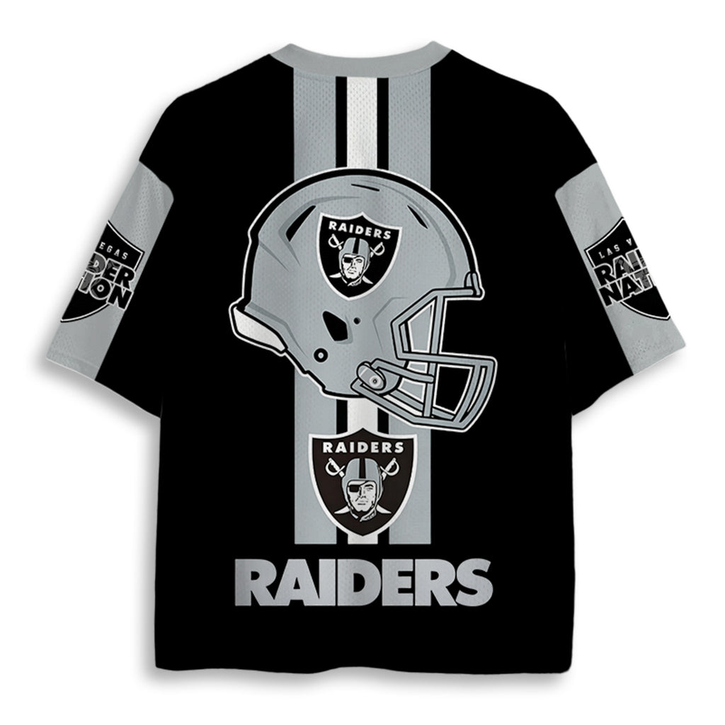 Las Vegas Raiders Football Helmet Jersey Shirts
