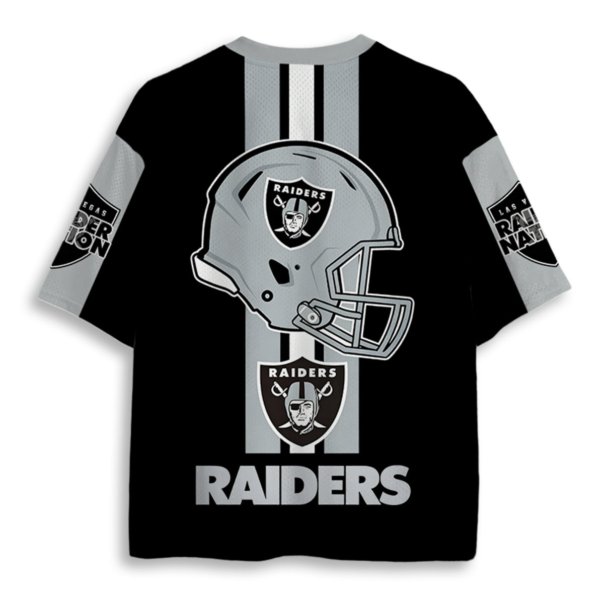 Las Vegas Raiders Football Helmet Jersey Shirts
