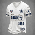 DAL x NFL LUXURY V-Neck T-Shirt 3005 DatND DVT