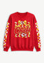 Women's Kansas City Chiefs Floral Bow Crewneck Sweatshirt