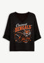 Women Cincinnati Bengals Who Dey Football Graphic Long Sleeve Game Day Shirt