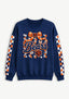 Women's Chicago Bears Floral Bow Crewneck Sweatshirt