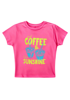 Iced Coffee Sunshine Y2K Baby Tee
