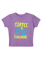 Iced Coffee Sunshine Y2K Baby Tee