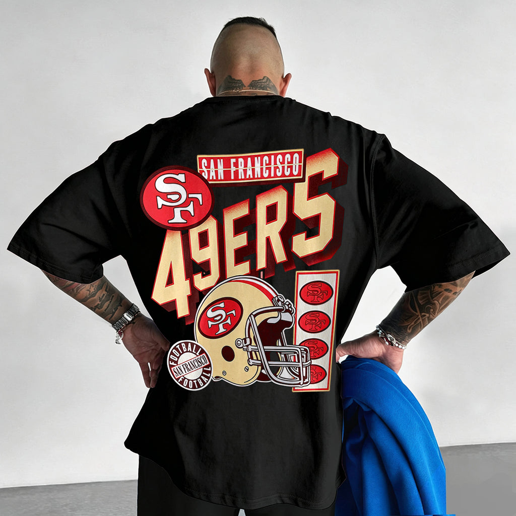 San Francisco 49ers Bold Back‑Side Graphic T-Shirt