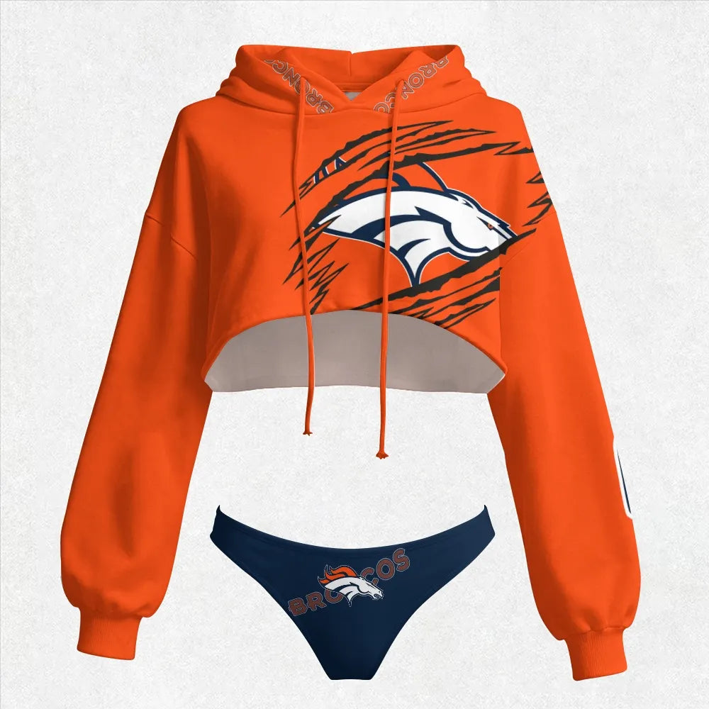 Denver Broncos Women's Hoodie Set