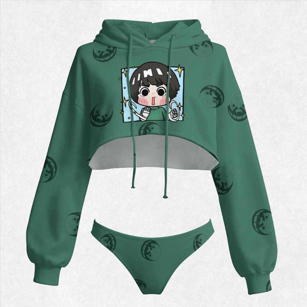 NARUTO Women's Hooded Thicken Suit Set
