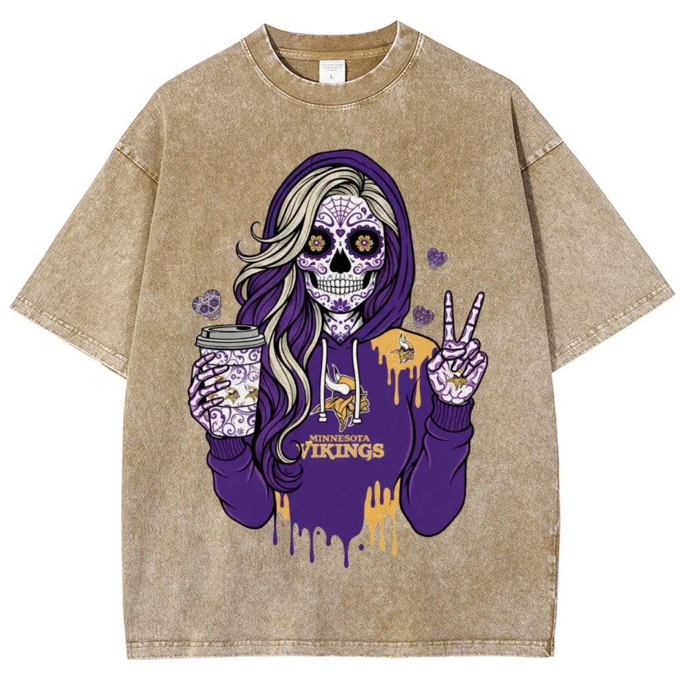 Unisex ¡°Minnesota Vikings¡± Washed T-Shirt
