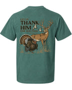 Let Us Thank Him For Our Food POCKET tee