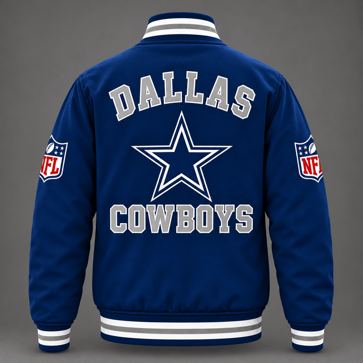 Dallas Cowboys Navy Varsity Jacket