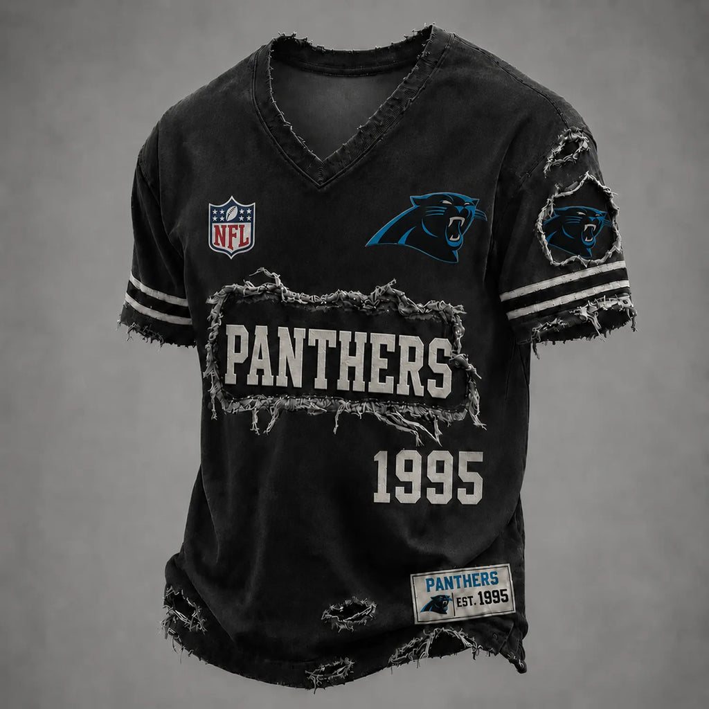 CAR x NFL LUXURY V-Neck T-Shirt 3005 DatND DVT