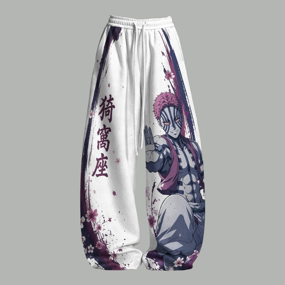 Demon Slayer Top & Elasticated Trousers Two-Piece Set 2605009428