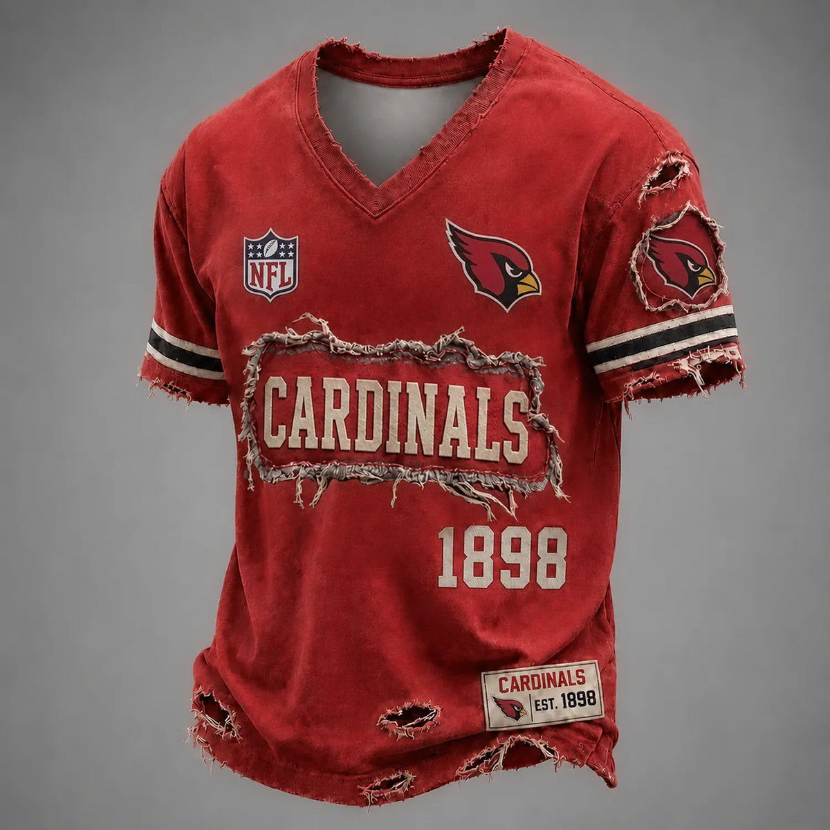 ARI x NFL LUXURY V-Neck T-Shirt 3005 DatND DVT Main image