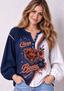 Women’s Chicago Bears Floral Game Day Fan Long Sleeve Shirt