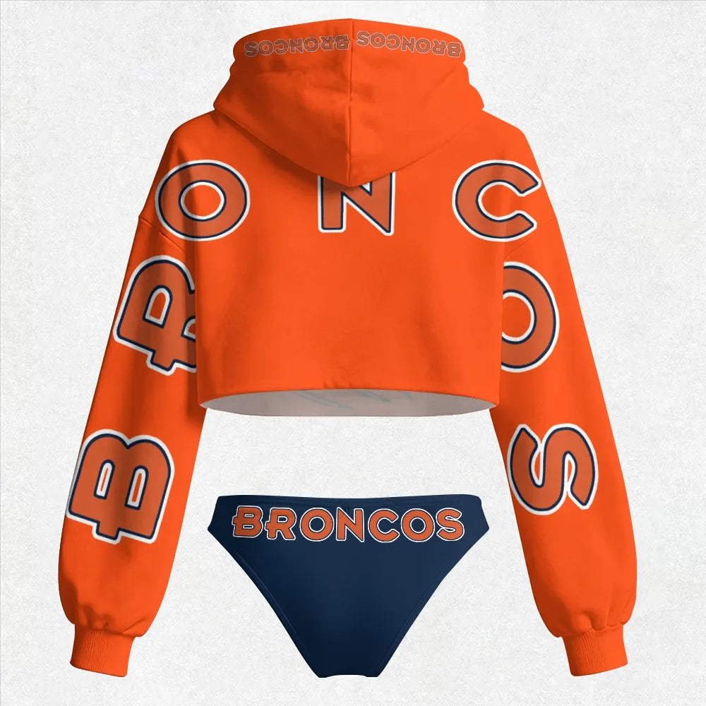 Denver Broncos Women's Hoodie Set