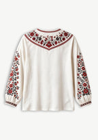 Tampa Bay Buccaneers Boho Floral Printed V-Neck Long Sleeve Shirt