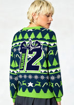 Seattle Seahawks Ugly Christmas Football Fan Sweatshirt