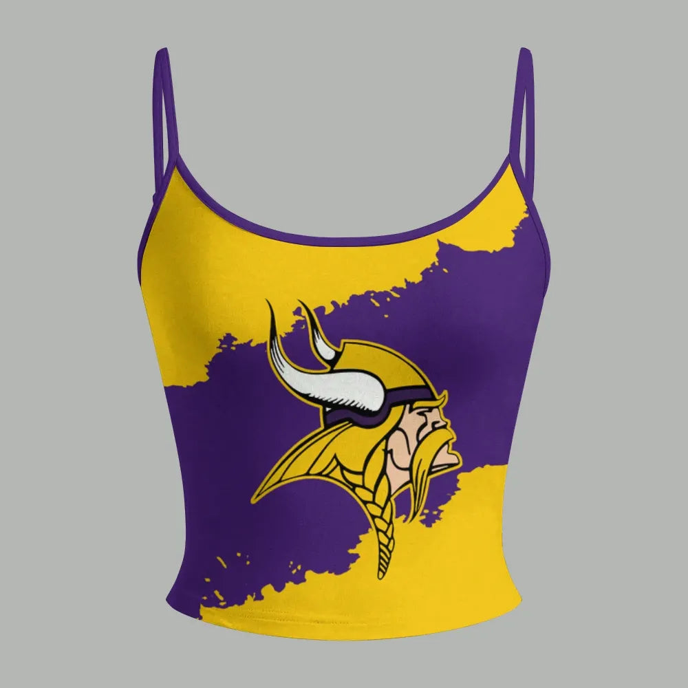 Minnesota Vikings Top & Elasticated Trousers Two-Piece Set | NFL