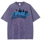 Detroit Lions Unisex Vintage Washed T-shirt
