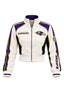 Women's Baltimore Ravens Cropped Zip Up Track Jacket