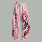 Top & Elasticated Trousers Two-Piece Set 2605009783