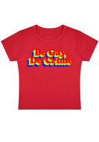 Be Gay Do Crime Y2K Baby Tee