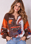 Women’s Cleveland Browns Floral Game Day Fan Long Sleeve Shirt