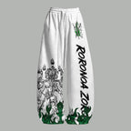 Women T-Shirt  & Elasticated Trousers Two-Piece Set 2605007444
