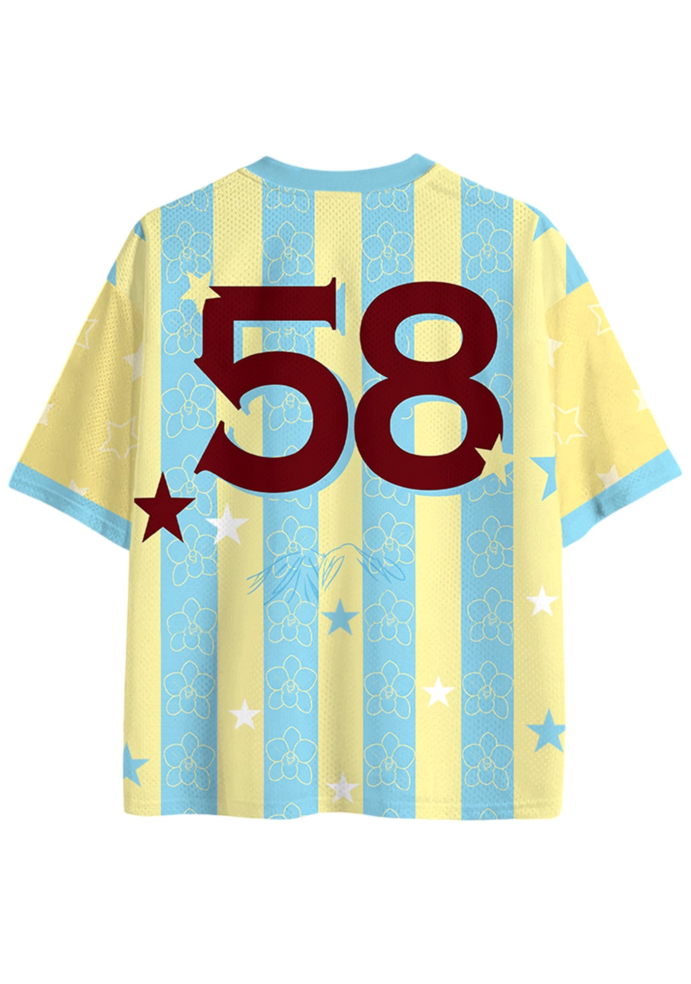 Venezuela Travel Stamp Star Graphic Mesh Jersey Shirts Secondary image