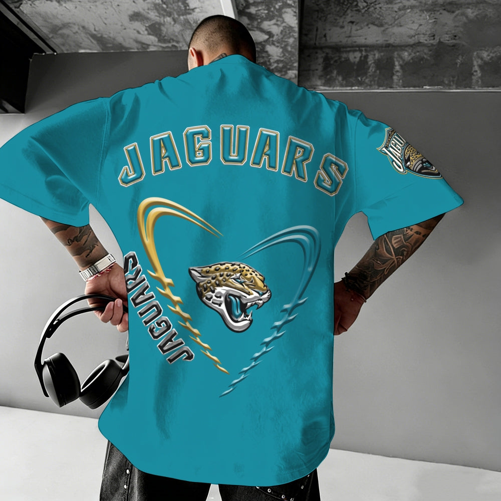 Unisex "Jacksonville Jaguars" Inspired Trendy T-shirt